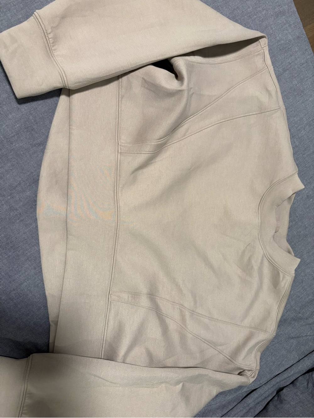Abercrombie & Fitch Sandstone Crewneck Sweatshirt